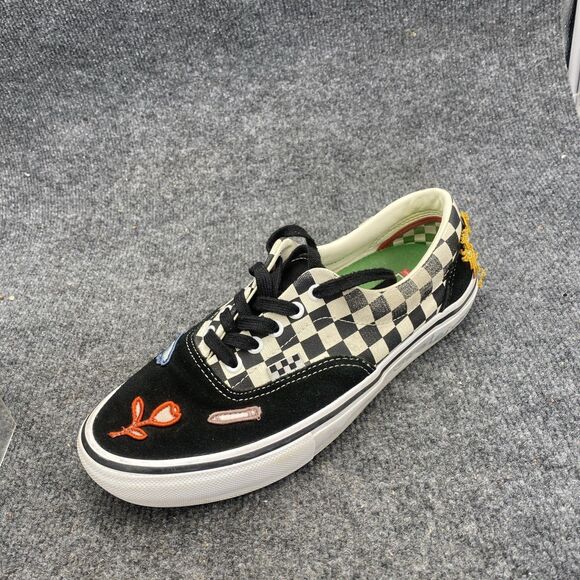 Vans x Skateistan Era Pro PopCush Checkerboard Embroidered Men\'s 9 US Skate Shoe